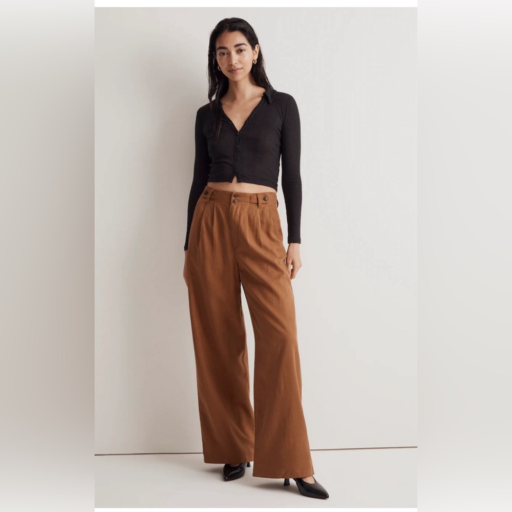 NWOT Madewell Harlow Wide Leg Pant